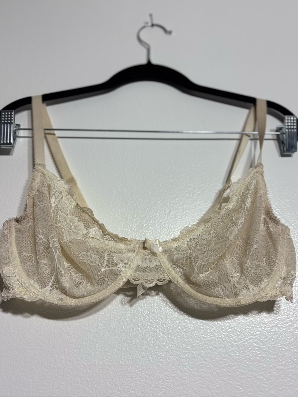 Apt. 9 Cream Lace Bra